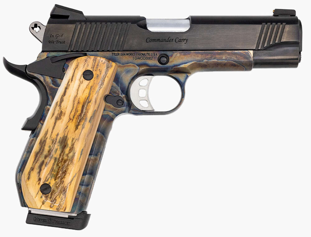 Handguns Italian Firearms Group 4.25" 45ACP TYLER GUNWORKS TGW-CMCC-45M 1911 45 4.25 COM CH/MI • Model: 4.25"